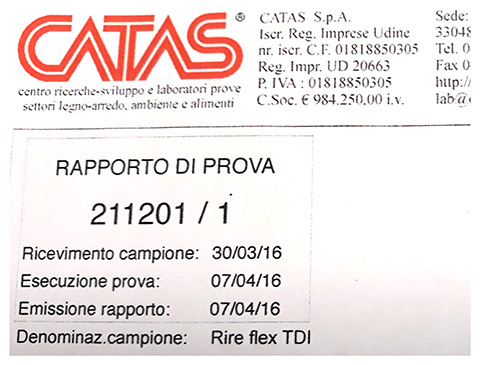 certificazione CATAS